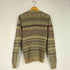 ポロバイラルフローレン Polo by RALPH LAUREN HAND KNIT リネンシルク フェアアイル ニットカーディガン メンズ import:S