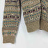 ポロバイラルフローレン Polo by RALPH LAUREN HAND KNIT リネンシルク フェアアイル ニットカーディガン メンズ import:S
