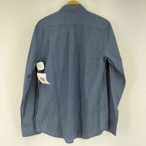 ドッカーズ DOCKERS コットンポリ チェック柄 L/S ボタンダウンシャツ メンズ JPN:M
