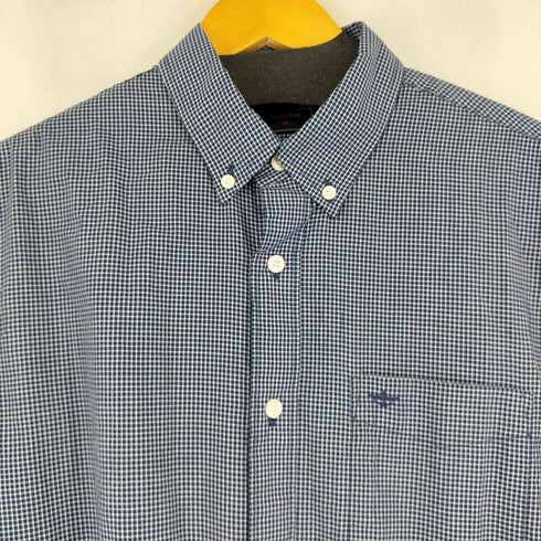 ドッカーズ DOCKERS コットンポリ チェック柄 L/S ボタンダウンシャツ メンズ JPN:M