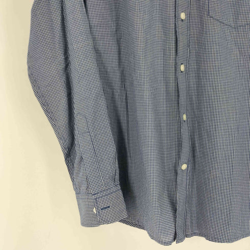 ドッカーズ DOCKERS コットンポリ チェック柄 L/S ボタンダウンシャツ メンズ JPN:M