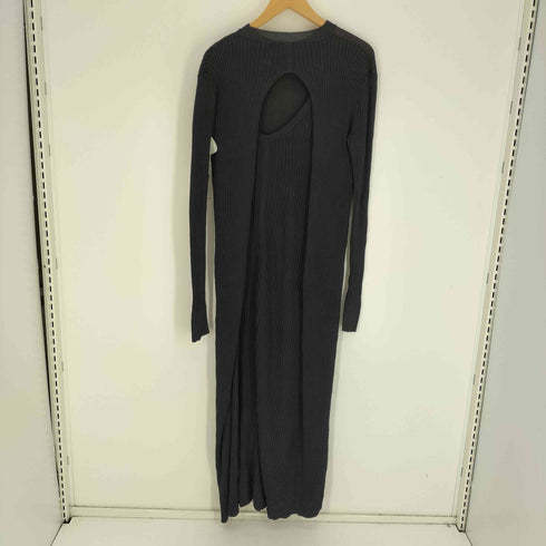 クラネ CLANE EXHIBITION バックオープン ニット ワンピース レディース
