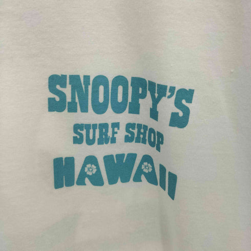 SURF'S UP PEANUTS HAWAII ハワイ USキャラクター クルーネックTシャツ メンズ XXL