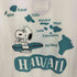 SURF'S UP PEANUTS HAWAII ハワイ USキャラクター クルーネックTシャツ メンズ XXL