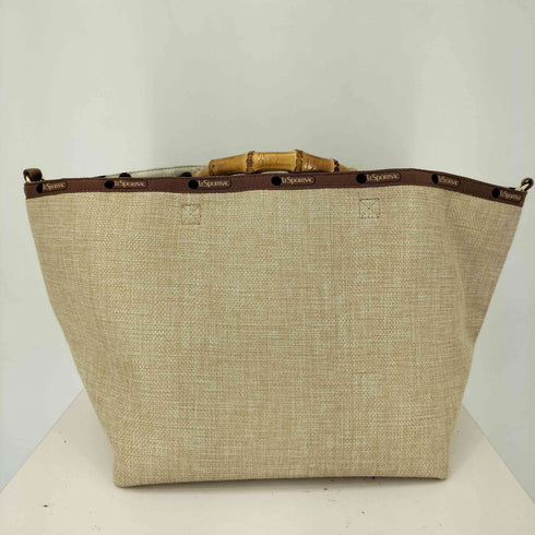 レスポートサック LeSportsac MED BAMBOO RAFFIA TOTE レディース
