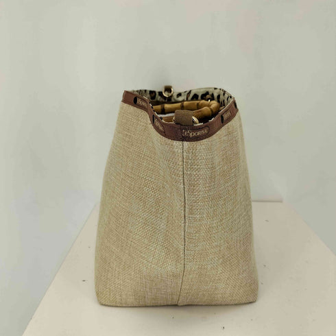 レスポートサック LeSportsac MED BAMBOO RAFFIA TOTE レディース