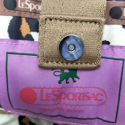 レスポートサック LeSportsac MED BAMBOO RAFFIA TOTE レディース