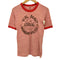 70S USA製 Hanes ボディ GIRL SCOUT LEADERS ENDANGERED SPECIES 染み込み プリント S/S トリム リンガー Tシャツ ユニセックス レディース import:S