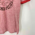 70S USA製 Hanes ボディ GIRL SCOUT LEADERS ENDANGERED SPECIES 染み込み プリント S/S トリム リンガー Tシャツ ユニセックス レディース import:S