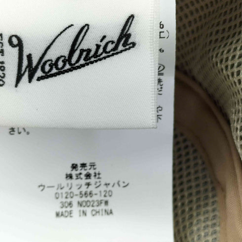 ウールリッチ WOOLRICH ナイロンメッシュ切替ハット メンズ