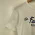 70-80S USA製 FRUIT OF THE LOOM ボディ The Fallsview ELLENVILLE ラバープリント S/S Tシャツ シングルステッチ メンズ import:L
