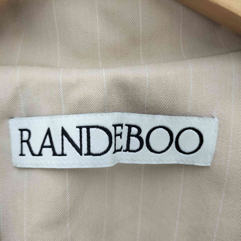 ランデブー randeboo Stripe Jumpsuit ストライプ S/S ジャンプスーツ レディース FREE