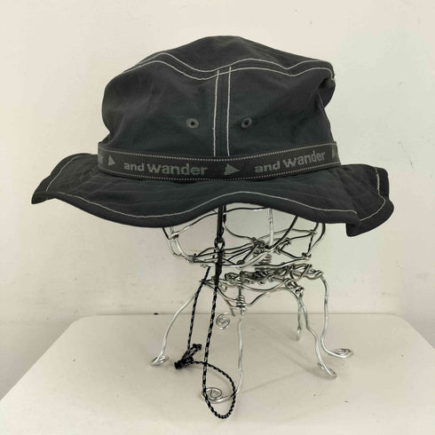 アンドワンダー and wander JQ tape hat メンズ