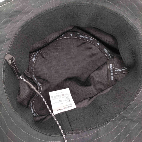 アンドワンダー and wander JQ tape hat メンズ