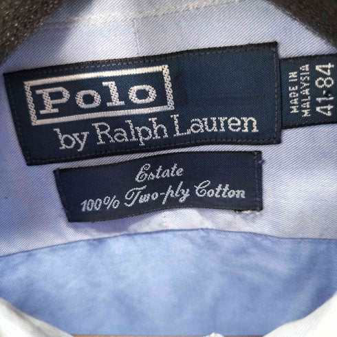 ポロバイラルフローレン Polo by RALPH LAUREN ESTATE TWO-PLY コットンシャツ メンズ 41-84