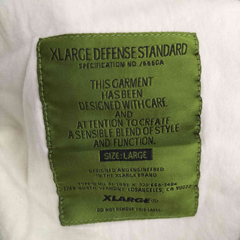 エクストララージ XLARGE ロゴ刺繍 カモ柄 カーゴショーツ メンズ JPN:L