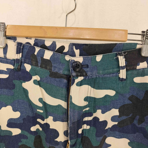 エクストララージ XLARGE ロゴ刺繍 カモ柄 カーゴショーツ メンズ JPN:L