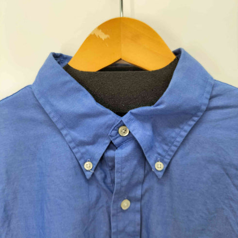 ランズエンド LANDS END REGULAR BD L/S オーバーコットンシャツ メンズ 16-32/33