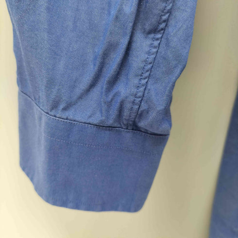 ランズエンド LANDS END REGULAR BD L/S オーバーコットンシャツ メンズ 16-32/33