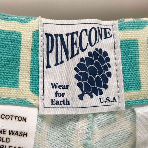 パインコーン PINECONE USA製 総柄ハーフパンツ メンズ US:30-31