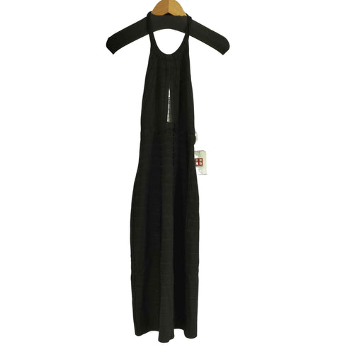 Herve Leger ホルターネック バックオープン ドレス ワンピース レディース import:S