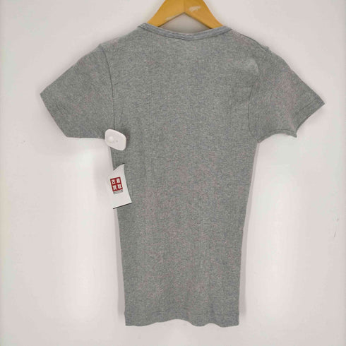 GREEN HILLS USA製 リブ半袖Tシャツ レディース import:S