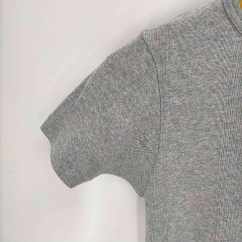GREEN HILLS USA製 リブ半袖Tシャツ レディース import:S