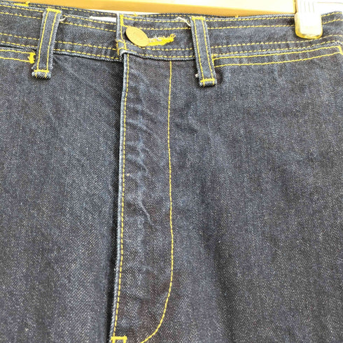 アズールバイマウジー AZUL by moussy DARTS DENIMWIDE ハイウエスト ワイドデニムパンツ レディース JPN:M