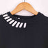 クレイル CLEL Hand Stitched Short Sleeve Side Lace Knit ハンドステッチ ショートスリーブ サイドレース ニット メンズ JPN:S