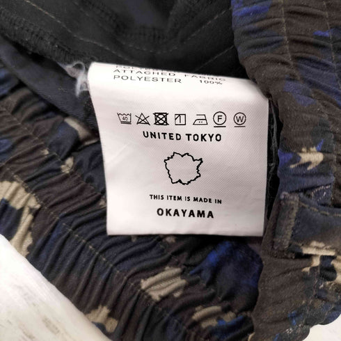 ユナイテッドトウキョウ UNITED TOKYO 2タック オプティカル レオパード パンツ メンズ JPN:2