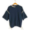 クレイル CLEL Hand Stitched Short Sleeve Side Lace Knit ハンドステッチ ショートスリーブ サイドレース ニット メンズ JPN:S