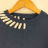 クレイル CLEL Hand Stitched Short Sleeve Side Lace Knit ハンドステッチ ショートスリーブ サイドレース ニット メンズ JPN:S