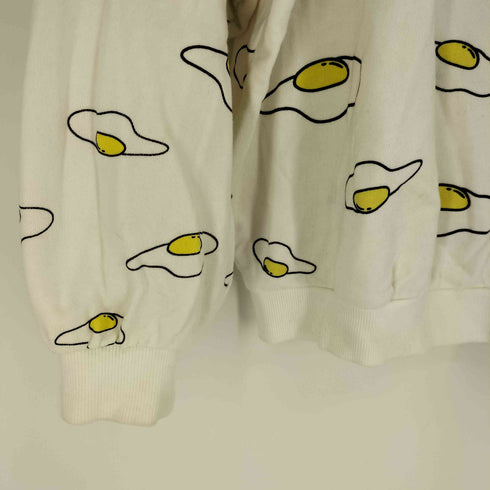 プニュズ PUNYUS 18SS 目玉焼き 総柄 スウェット レディース JPN:4