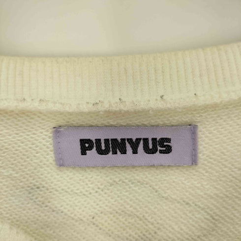プニュズ PUNYUS 18SS 目玉焼き 総柄 スウェット レディース JPN:4