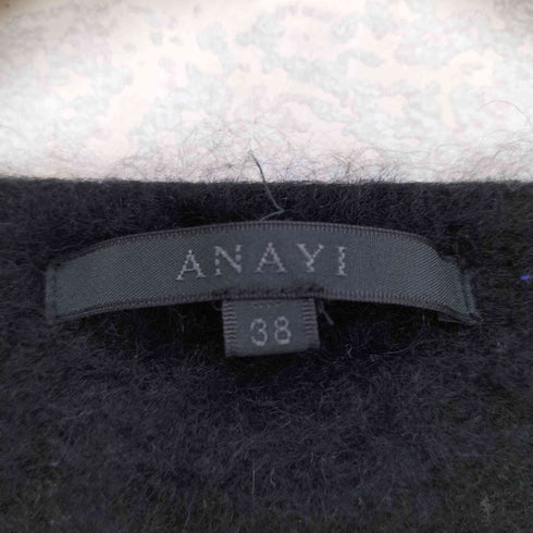 アナイ ANAYI カシミヤシャギーニット メンズ 36