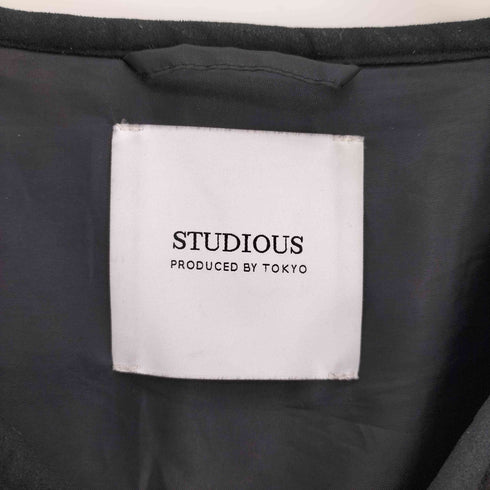 ステュディオス STUDIOUS トスカーナ ボア ロング コート メンズ JPN:3