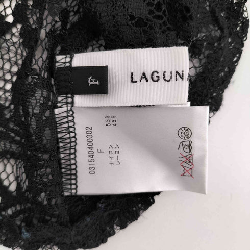 ラグナムーン LAGUNAMOON ノースリーブレーストップス レディース FREE