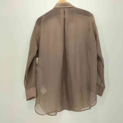 ジーナシス JEANASIS L/S シアーシャツ レディース F