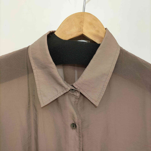 ジーナシス JEANASIS L/S シアーシャツ レディース F