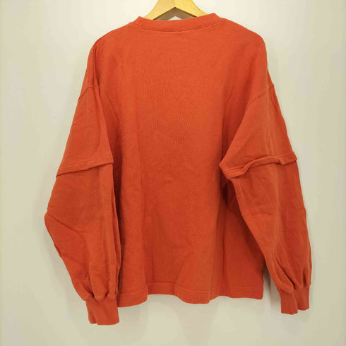 エックスガール X-girl METALLIC LOGO LAYERED SWEAT TOP/S レディース S