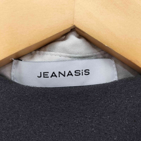 ジーナシス JEANASIS オブリークダイプリントシャツ レディース F
