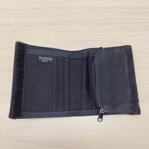 ポーター PORTER デニム生地 二つ折り財布 メンズ