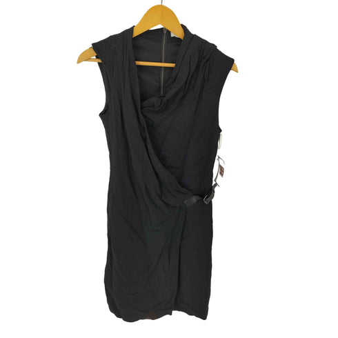 ヘルムートラング HELMUT LANG 13AW レーヨン サイドベルト ドレス レディース 2