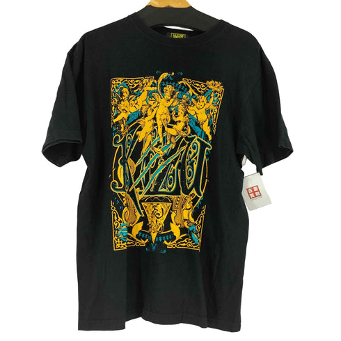 両面プリントクルーネックTシャツ メンズ
