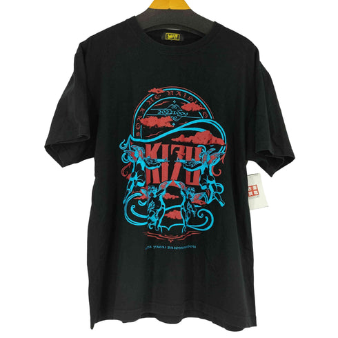 両面プリントクルーネックTシャツ メンズ