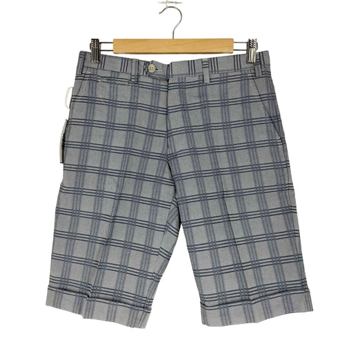 イザイア ISAIA チェック柄 ショーツ ショート パンツ メンズ 46