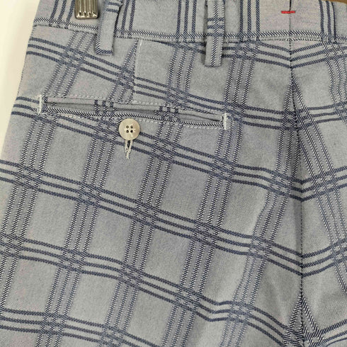 イザイア ISAIA チェック柄 ショーツ ショート パンツ メンズ 46