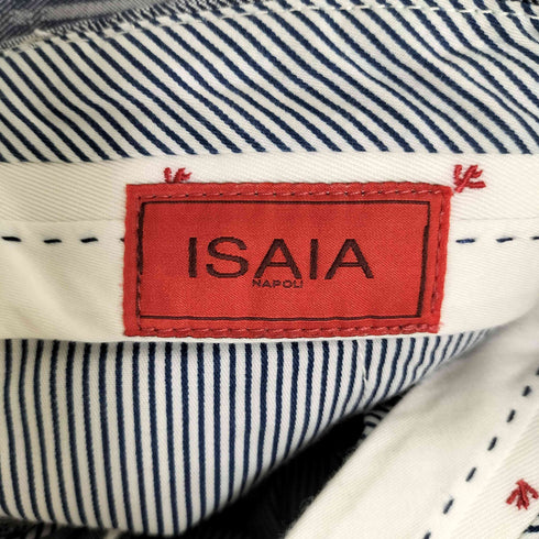 イザイア ISAIA チェック柄 ショーツ ショート パンツ メンズ 46