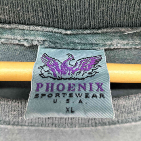 フェニックス phenix USA NEWYORK 後染めビッグシルエットシャツ メンズ import:XL
