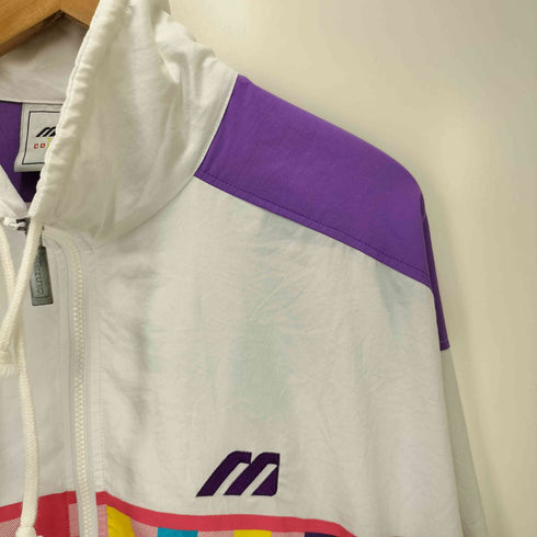 ミズノ MIZUNO 90-00S TENNIS COLLECTION BIG M 刺繍 ジップアップ ジャケット メンズ JPN:L